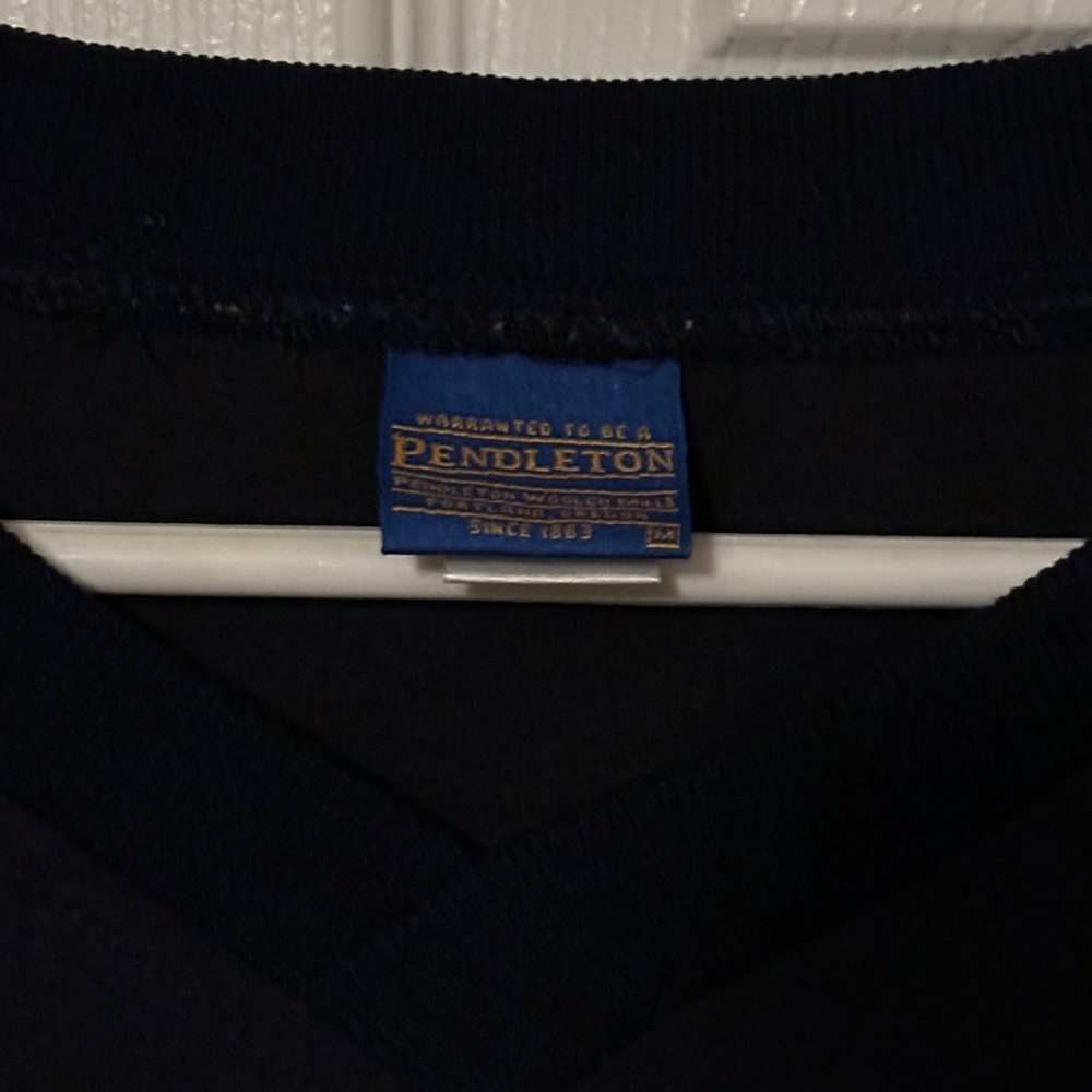 Vintage Pendleton Blue Pullover Windbreaker - image 2